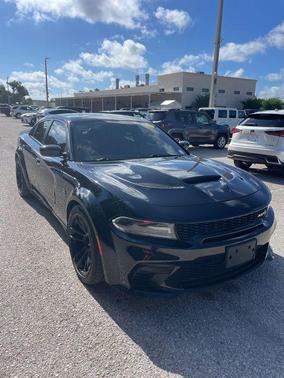 Pitch Black Clearcoat 2020 Dodge Charger SRT Hellcat