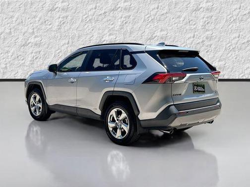 Silver Sky Metallic 2020 Toyota RAV4 Hybrid SE