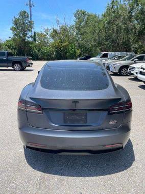 Solid Black 2022 Tesla Model S Plaid