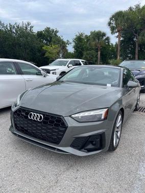 Chronos Gray Metallic 2025 Audi A5 Sportback 45 S Line Premium