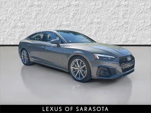 Chronos Gray Metallic 2025 Audi A5 Sportback 45 S Line Premium