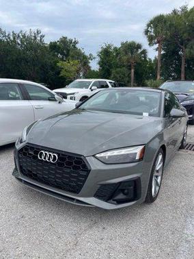 Chronos Gray Metallic 2025 Audi A5 Sportback 45 S Line Premium