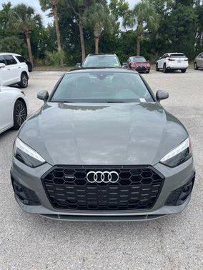 Chronos Gray Metallic 2025 Audi A5 Sportback 45 S Line Premium