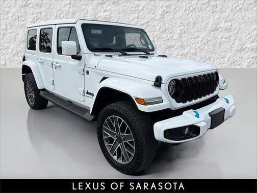 Bright White Clearcoat 2024 Jeep Wrangler 4xe High Altitude