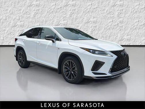 Ultra White 2021 Lexus RX 350 F SPORT Handling