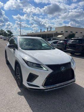 Ultra White 2021 Lexus RX 350 F SPORT Handling