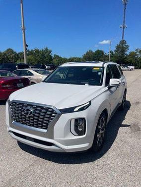 Hyper White 2021 Hyundai PALISADE Limited