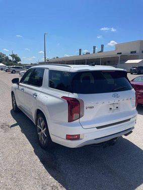 Hyper White 2021 Hyundai PALISADE Limited