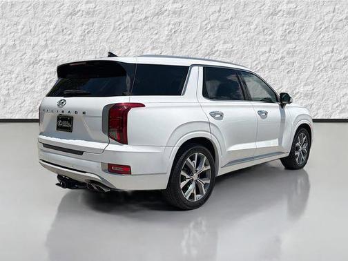 Hyper White 2021 Hyundai PALISADE Limited