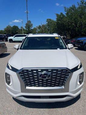 Hyper White 2021 Hyundai PALISADE Limited
