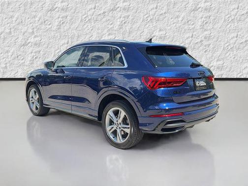 Blue Metallic 2022 Audi Q3 45 S line Premium Plus