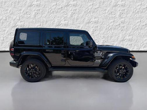 Black Clearcoat 2023 Jeep Wrangler 4xe Sahara