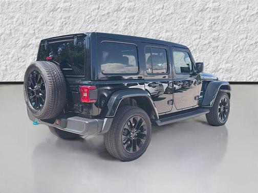 Black Clearcoat 2023 Jeep Wrangler 4xe Sahara