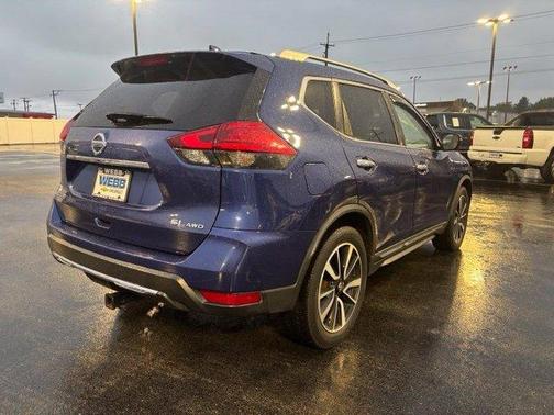 Caspian Blue 2017 Nissan Rogue SL