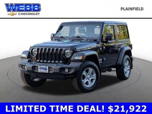 Black Clearcoat 2020 Jeep Wrangler Sport