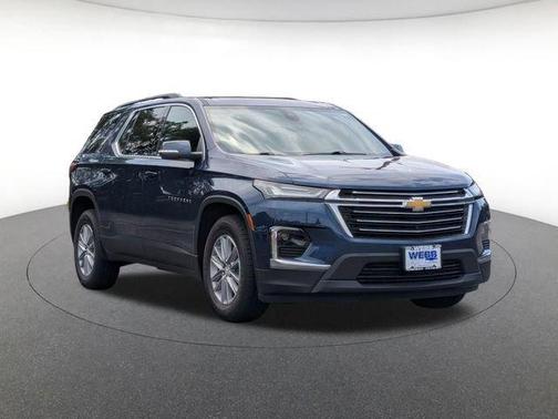 Northsky Blue Metallic 2022 Chevrolet Traverse LT Cloth