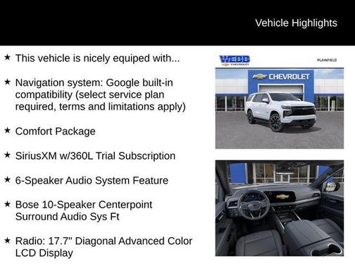 2026 Chevrolet Tahoe RST