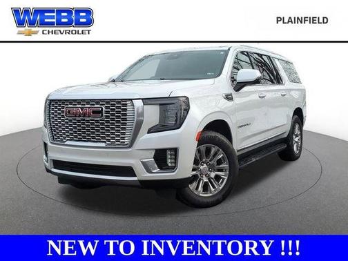 White Frost Tri-Coat 2023 GMC Yukon XL Denali SUV