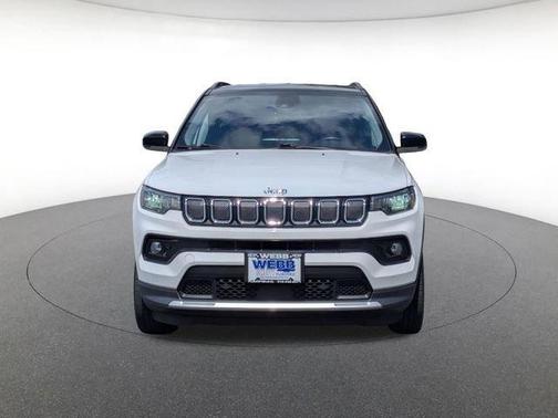 Bright White Clearcoat 2022 Jeep Compass Limited