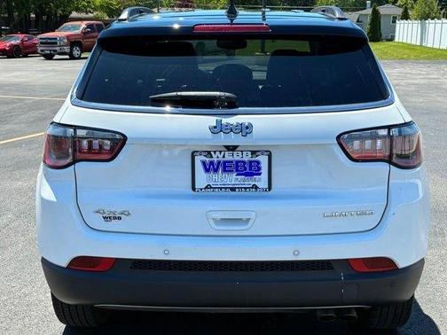 Bright White Clearcoat 2022 Jeep Compass Limited
