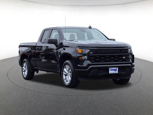 Black 2024 Chevrolet Silverado 1500 Custom