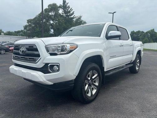 Super White 2017 Toyota Tacoma Limited