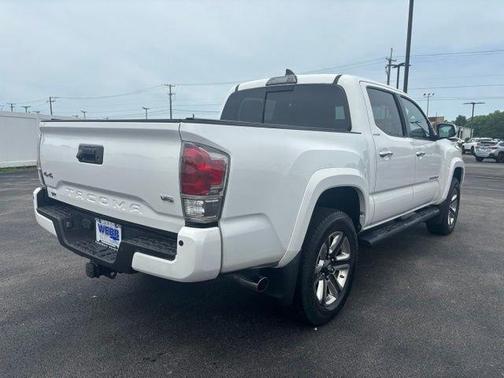 Super White 2017 Toyota Tacoma Limited
