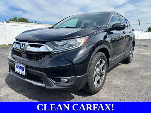Crystal Black Pearl 2019 Honda CR-V EX