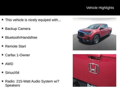 2022 Honda Ridgeline RTL