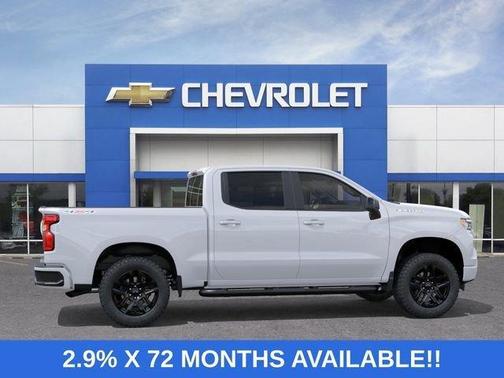 Summit White 2026 Chevrolet Silverado 1500 RST