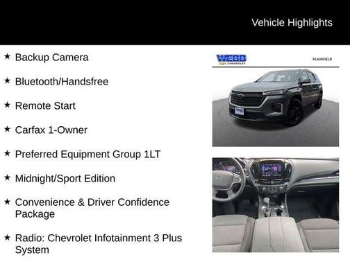 2022 Chevrolet Traverse LT Cloth