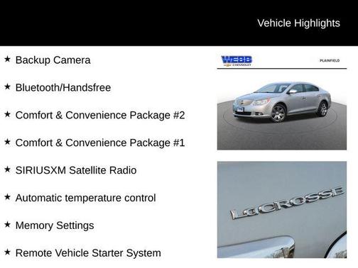 2012 Buick LaCrosse Premium 1