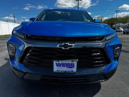 Rip Tide Blue 2024 Chevrolet Blazer RS
