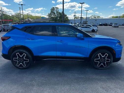 Rip Tide Blue 2024 Chevrolet Blazer RS