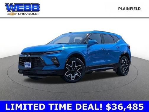 Rip Tide Blue 2024 Chevrolet Blazer RS
