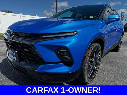 Rip Tide Blue 2024 Chevrolet Blazer RS