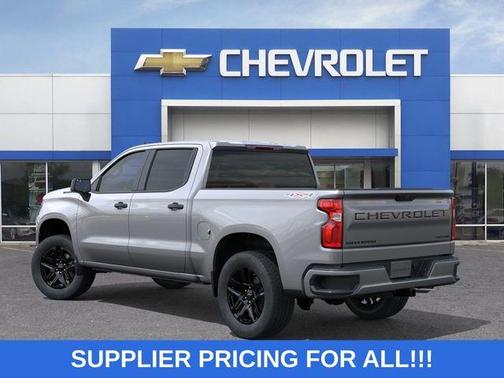 Sterling Gray Metallic 2026 Chevrolet Silverado 1500 Custom