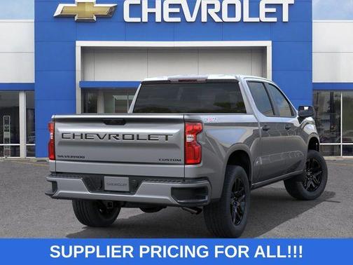 Sterling Gray Metallic 2026 Chevrolet Silverado 1500 Custom