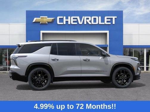 Sterling Gray Metallic 2026 Chevrolet Traverse RS