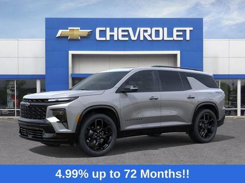 Sterling Gray Metallic 2026 Chevrolet Traverse RS