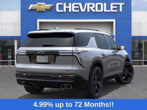 Sterling Gray Metallic 2026 Chevrolet Traverse RS