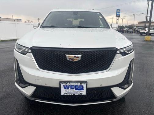 Crystal White Tri-Coat 2020 Cadillac XT6 Sport AWD