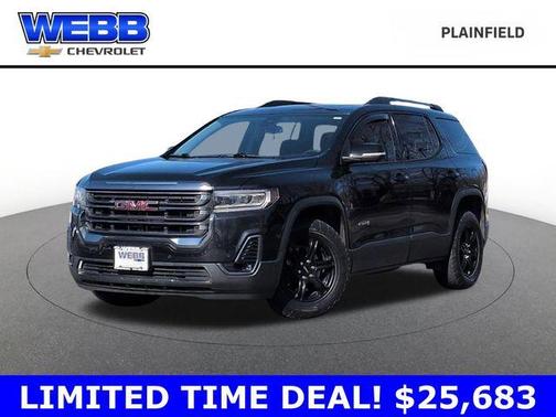 Ebony Twilight Metallic 2021 GMC Acadia AT4