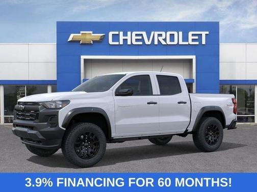 Summit White 2026 Chevrolet Colorado Trail Boss