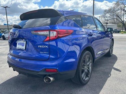 Blue 2021 Acura RDX A-Spec