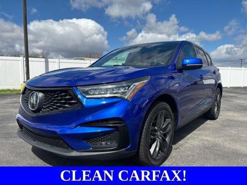 Blue 2021 Acura RDX A-Spec