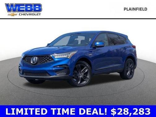 Blue 2021 Acura RDX A-Spec SUV