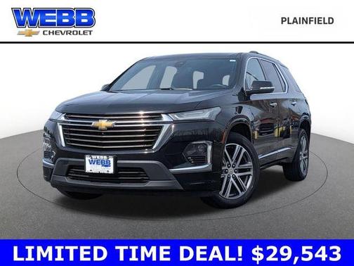 Mosaic Black Metallic 2022 Chevrolet Traverse High Country