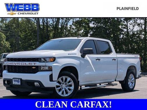 Summit White 2019 Chevrolet Silverado 1500 Custom