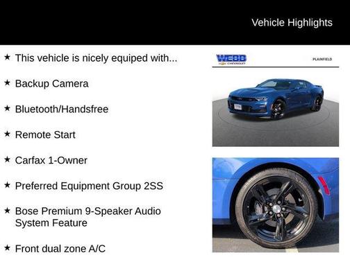 2022 Chevrolet Camaro 2SS